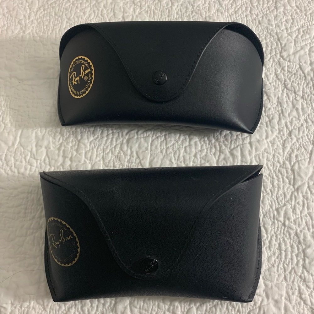 2 Ray Ban Sunglasses cases
